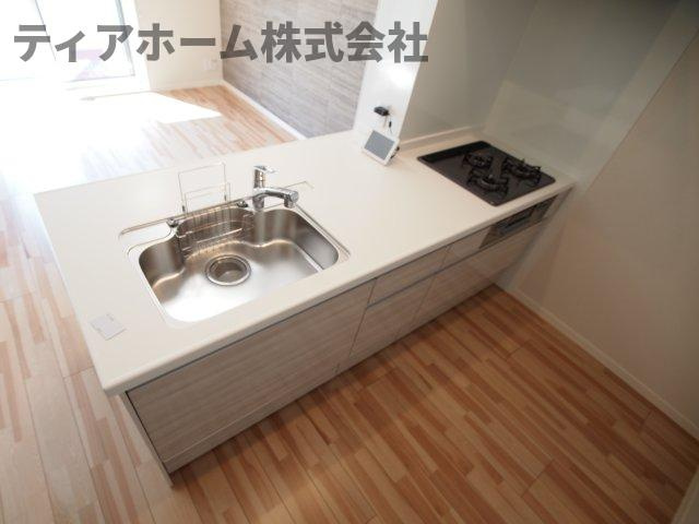 シャーメゾン片塩のキッチン|お料理しやすいキッチンです