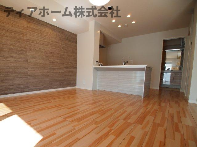 シャーメゾン片塩の居間・リビング|使いやすい居間です