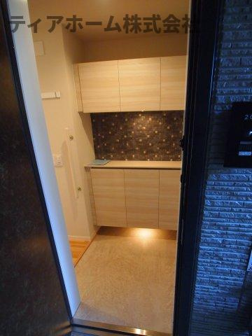 シャーメゾン片塩の玄関|落ち着いた玄関です