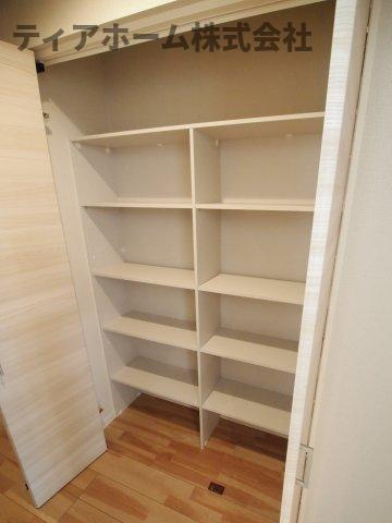 シャーメゾン片塩の収納|たっぷりとした収納スペースです