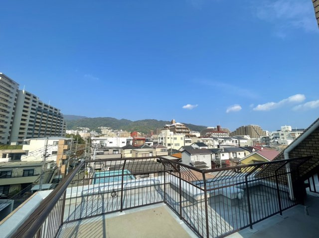 ルネ本山南の展望|北側ルーフバルコニーからの眺望