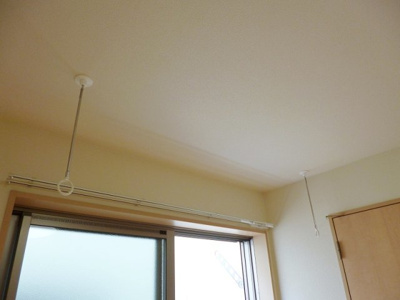 【設備】 | メゾン・ヨシール | 室内物干しついてます♪