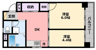 【間取り】 | ハイコート甲子園