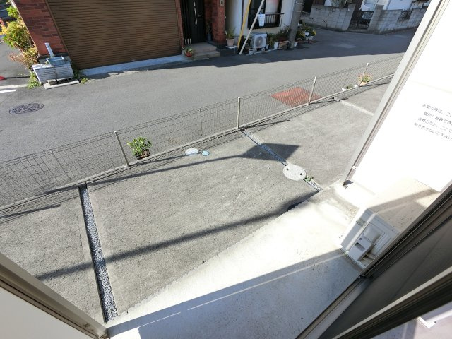 プリズム7番館のバルコニー