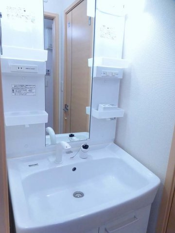 カリーナガーデンの洗面所|忙しい朝には欠かせない洗面所です
