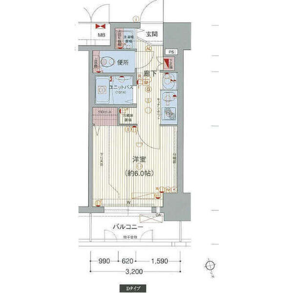 プレサンスNAGOYA桜通ビッグビートの間取り