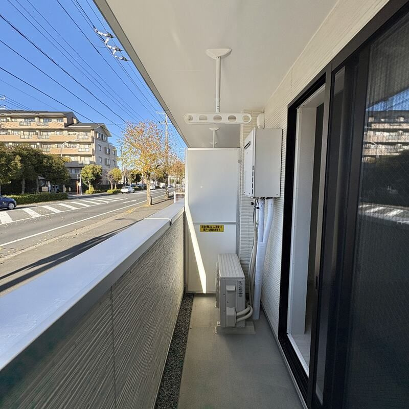 ＭＥＬＤＩＡ京成津田沼Ⅱのバルコニー