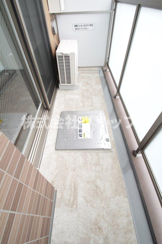 クラリッサ横浜フロードのバルコニー