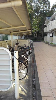 【その他共用部分】 | フランシーズコートD | 駐輪場です