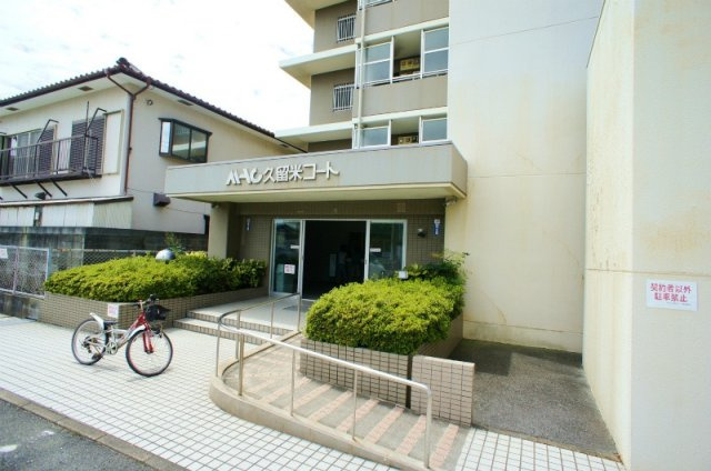 MAC久留米コートのエントランス|毎日通るエントランスはこのようになっています