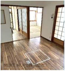 【キッチン】 | 【オーナーチェンジ・家賃収入】伊丹市高台１丁目中古テラスハウス | ダイニングキッチンです♪床下収納もございます！！※現況：賃貸中です！