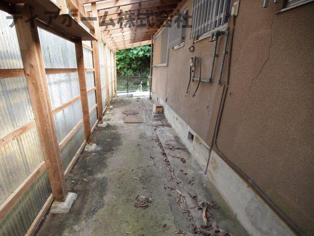 香芝市関屋戸建の庭