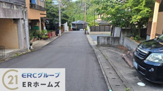 【前面道路含む現地写真】 | 北区大宮釈迦谷土地