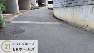 【前面道路含む現地写真】 | 北区大宮釈迦谷土地