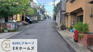 【前面道路含む現地写真】 | 北区大宮釈迦谷土地