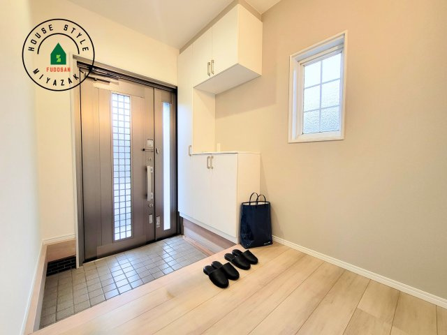 宮崎市清武町池田台2期-1棟（1号棟）の防犯設備|二重ロックでしっかり防犯対策ができます。