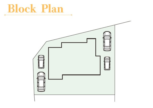 宮崎市清武町池田台2期-1棟（1号棟）の区画図|配置図（1号棟）