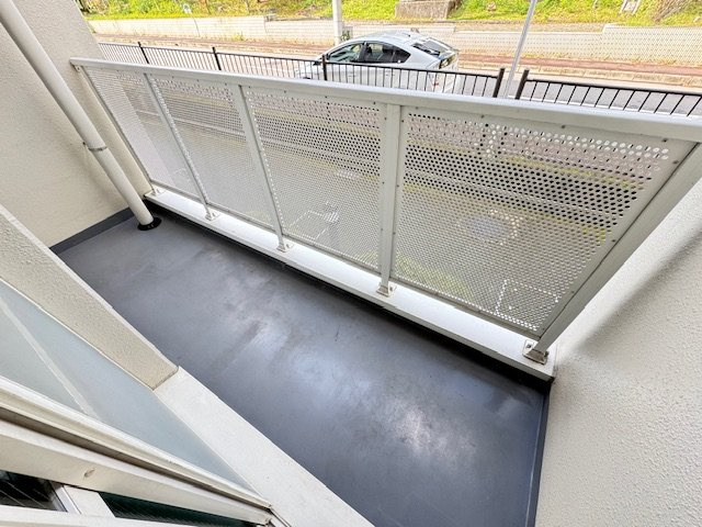 エスポワール岩湧のバルコニー