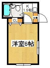ケントピア本中山Bの間取り