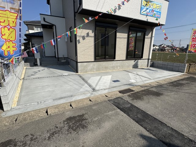 松戸市旭町２丁目新築戸建【旭町小学校：8分】の駐車場|駐車スペース・2台駐車可