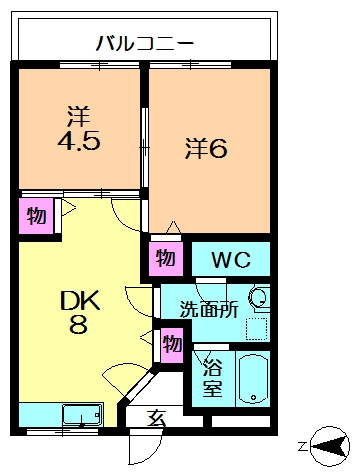 【間取り】 | 西川ハイツ