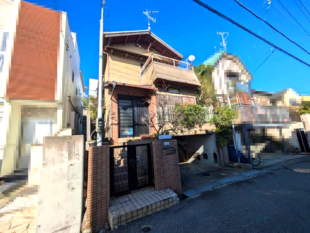 仁川町１丁目　土地の外観|外はこのようになっています
