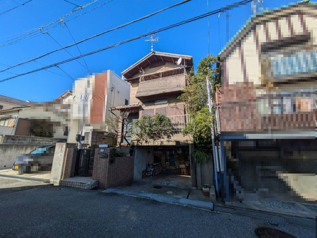 仁川町１丁目　土地の外観|外はこのようになっています