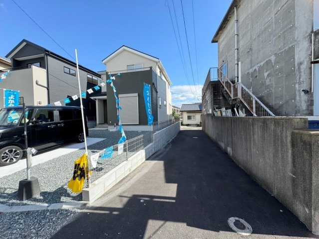 ーBloomーブルームー小倉南区葛原本町4丁目1期　【小倉南区　新築戸建て】の前面道路含む現地写真|葛原小、沼中♪　【小倉南区　新築戸建て】