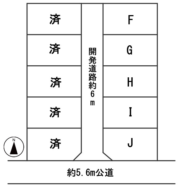 ６４３３７　岐阜市茜部菱野２丁目土地