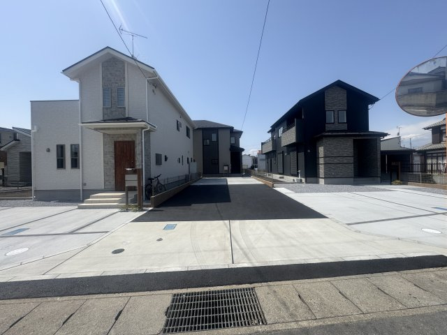 新築　伊勢崎市茂呂南町　Blooming  Garden　2号棟の外観|伊勢崎市茂呂南町　Blooming  Garden