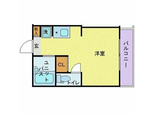 ヴィラージュ大宮の間取り