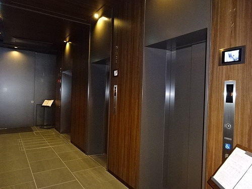 クレヴィアタワー御堂筋本町のその他|エレベーターホール