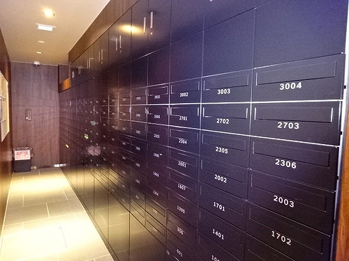 クレヴィアタワー御堂筋本町のその他|メールボックス