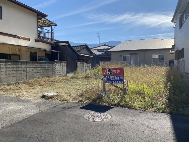 西条市大町の売地の外観