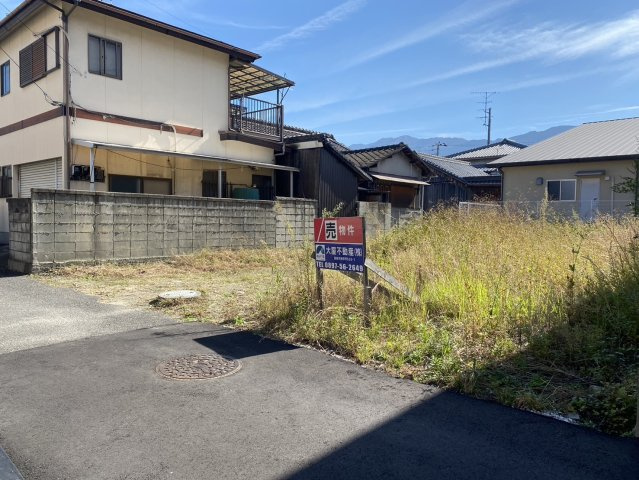西条市大町の売地の外観