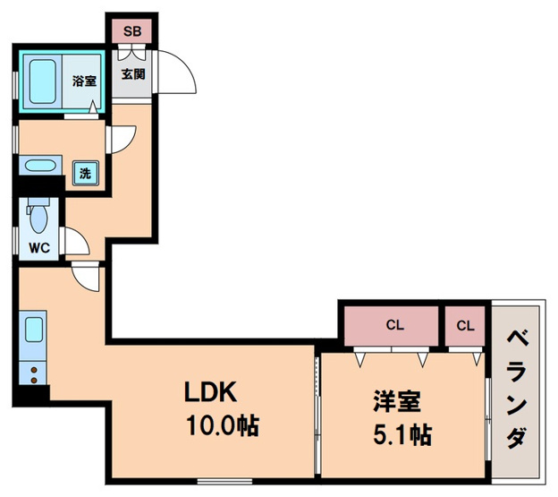 【間取り】 | ラモーナ鶴橋