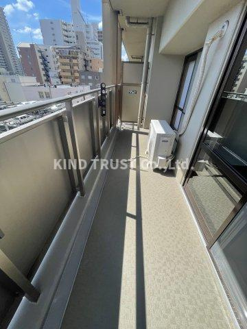 ファミール扇町アーバンステージのバルコニー|開放的で明るい空間を演出してくれるバルコニーです