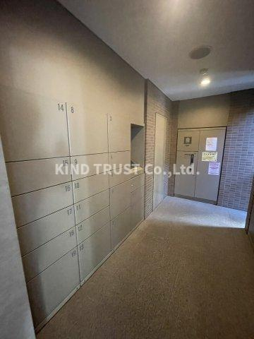 ファミール扇町アーバンステージのロビー|ゆとりのあるロビーです