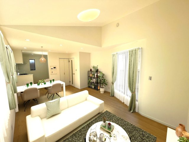 練馬区西大泉3丁目　穏やかな街並み　限定1棟の居間・リビング