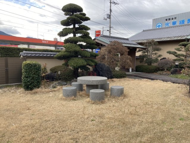 西条市氷見乙の中古一戸建の庭