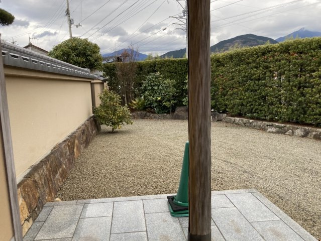 西条市氷見乙の中古一戸建の庭