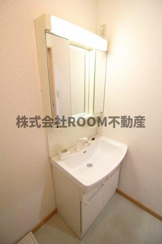 かのんハウス２番館の独立洗面台|独立洗面台で身支度をすべて済ませてしまいましょう