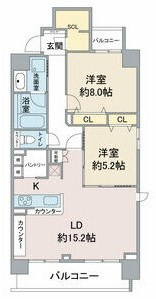 ＲＡＸＡ覚王山の間取り
