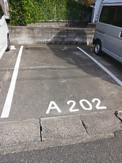 ニューシティ森前Aの駐車場