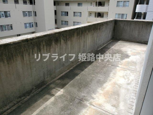 メゾン花北のバルコニー