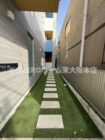 リエゾンコート大今里のエントランス