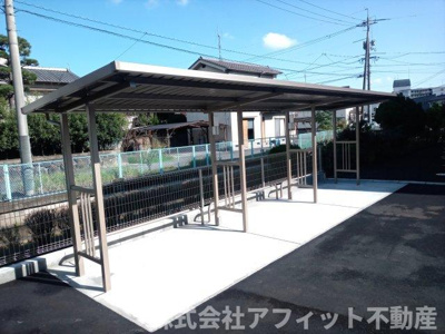 【その他共用部分】 | グランフェリシアI | 屋根付き駐輪場
