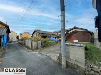 【前面道路含む現地写真】 | 京田辺市東古森　売土地