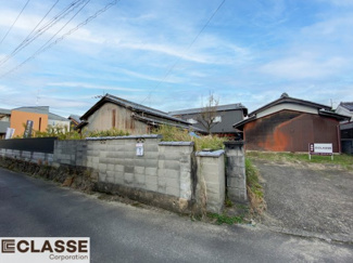 【前面道路含む現地写真】 | 京田辺市東古森　売土地