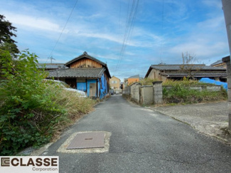 【前面道路含む現地写真】 | 京田辺市東古森　売土地